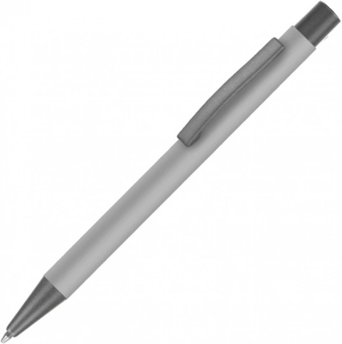 Ручка металлическая шариковая Vivapens MAX SOFT, серебристая фото 1