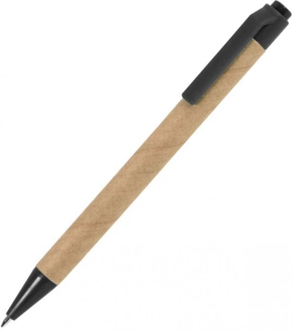 Ручка картонная шариковая Neopen GREEN TOUCH, чёрная фото 1