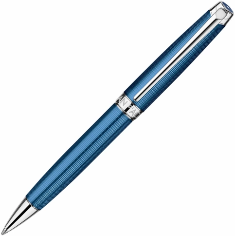 Ручка шариковая Carandache Leman (4789.168) Grand Blue SP подар.кор. фото 1