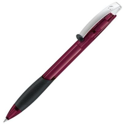 Шариковая ручка Senator Matrix Clear, т.красная фото 1