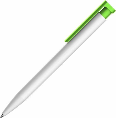Ручка пластиковая шариковая Vivapens CONSUL, салатовая фото 2
