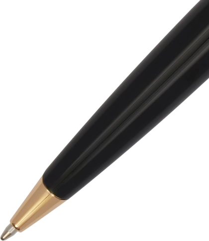 Шариковая ручка Waterman Carene (S0700380) Black GT; M синие чернила; подарочная коробка фото 2