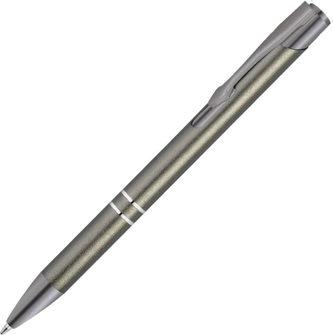 Ручка металлическая шариковая Vivapens KOSKO PUDRA, графитовая фото 3