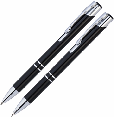 Набор ручка и карандаш Vivapens KOSKO PREMIUM, черный фото 1
