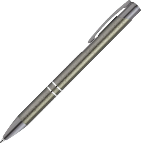 Ручка металлическая шариковая Vivapens KOSKO PUDRA, графитовая фото 1