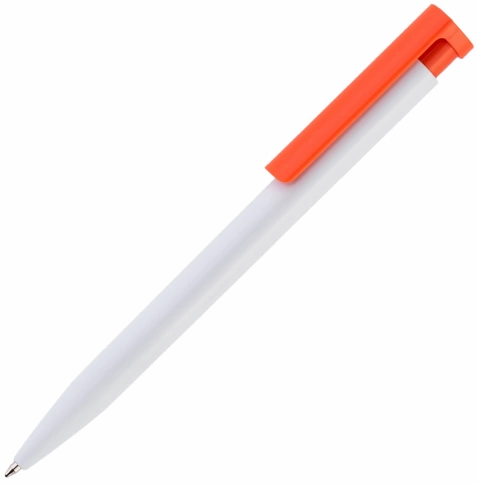Ручка пластиковая шариковая Vivapens CONSUL, оранжевая фото 1
