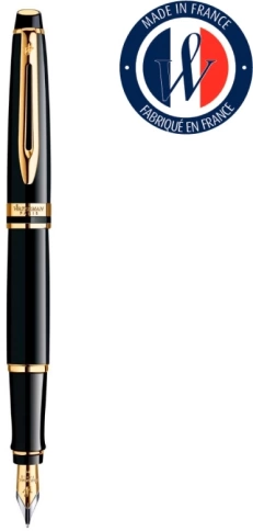 Перьевая ручка Waterman Expert 3 (S0951640) Black Laque GT; F сталь;  подарочная коробка фото 9