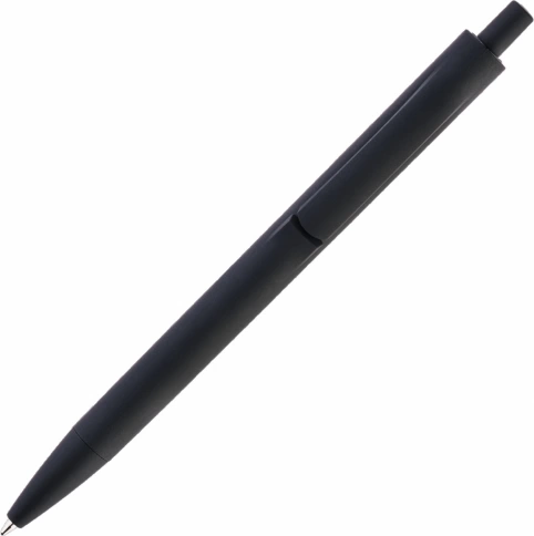 Ручка пластиковая шариковая Solke IGLA SOFT, чёрная фото 3