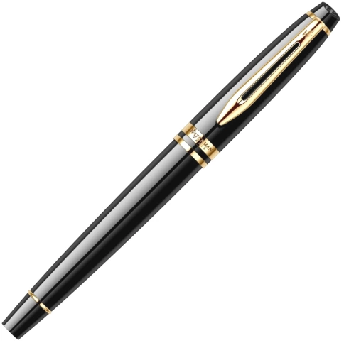 Перьевая ручка Waterman Expert 3 (S0951640) Black Laque GT; F сталь;  подарочная коробка фото 12