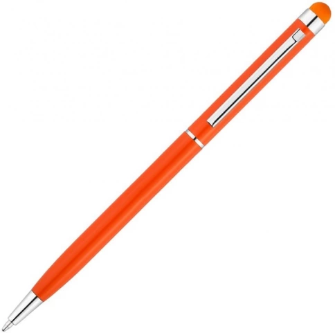 Ручка металлическая шариковая Vivapens KENO METALLIC, оранжевая фото 3