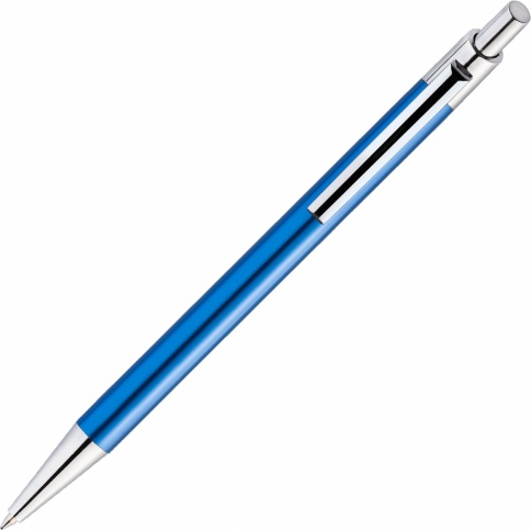 Ручка металлическая шариковая Vivapens Tikko, синяя фото 2