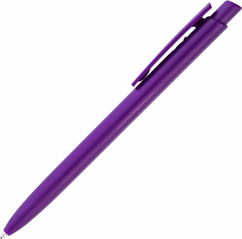 Ручка пластиковая шариковая Vivapens POLO COLOR, фиолетовая фото 2