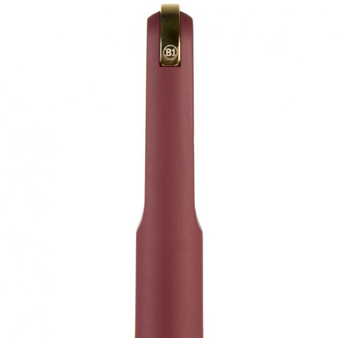 Ручка металлическая шариковая B1 Faro, красная с золотистым фото 2