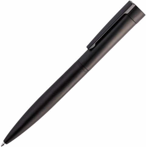 Ручка металлическая шариковая Vivapens GROM TITAN, чёрная фото 1
