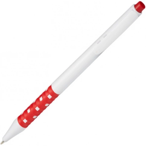 Ручка пластиковая шариковая Z-PEN, Lubimbi, белая с красным фото 2