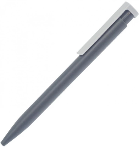 Ручка пластиковая шариковая Stanley, серая с белым фото 1