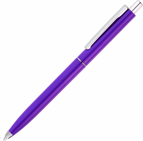 Ручка пластиковая шариковая Vivapens TOP NEW, фиолетовая фото 1