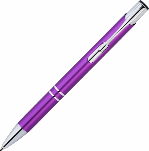 Ручка металлическая шариковая Vivapens KOSKO PREMIUM, фиолетовая фото 3