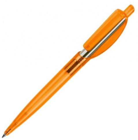 Шариковая ручка Dreampen Doppio Transparent, оранжевая фото 1