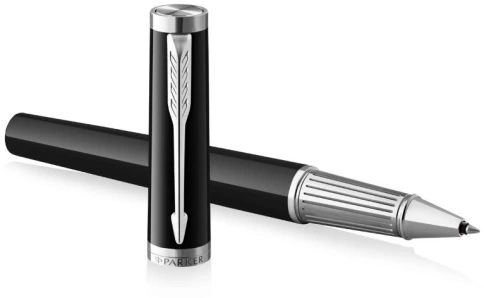 Роллер ручка Parker Ingenuity Core T570 (2181996); Black CT; F; черн. черн.; подар.кор. фото 2