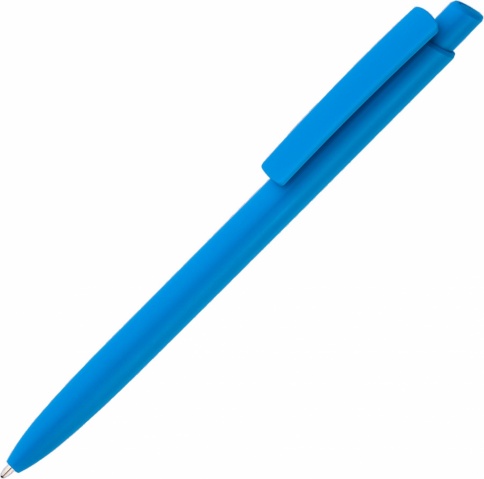 Ручка пластиковая шариковая Vivapens POLO COLOR, голубая фото 1