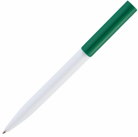 Ручка пластиковая шариковая Vivapens CONSUL, зелёная фото 3
