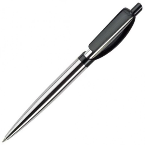 Шариковая ручка Dreampen Doppio Chrome Metal, с чёрной вставкой фото 1