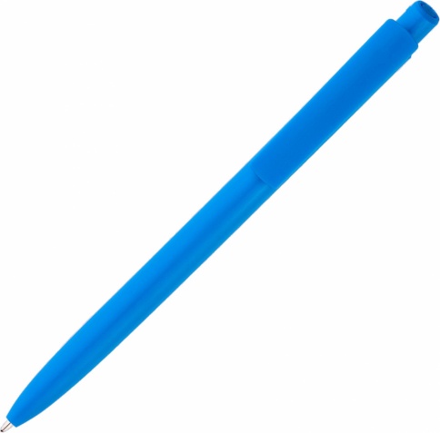Ручка пластиковая шариковая Vivapens POLO COLOR, голубая фото 3