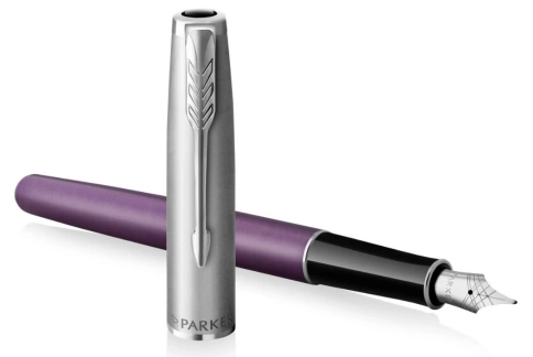 Перьевая ручка Parker Sonnet Essentials SB F545 (CW2169366) LaqViolet CT; F сталь нержавеющая; подар.кор. фото 12