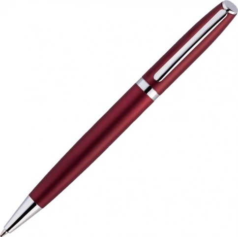 Ручка металлическая шариковая Vivapens VESTA, красная фото 3