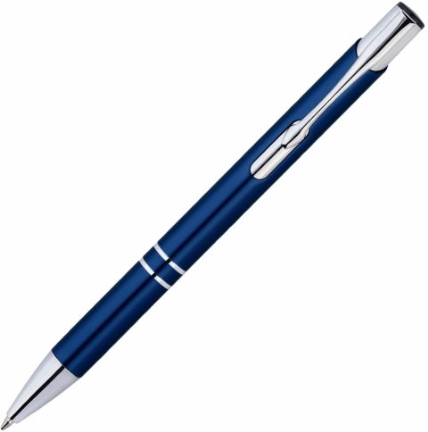 Ручка металлическая шариковая Vivapens KOSKO PREMIUM, тёмно-синяя фото 3