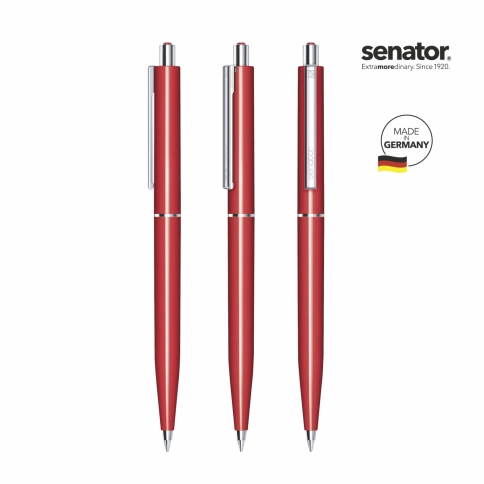 Шариковая ручка Senator Point Polished, красная фото 2