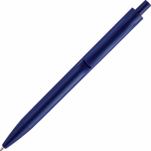 Ручка пластиковая шариковая Vivapens IGLA COLOR, тёмно-синяя фото 3