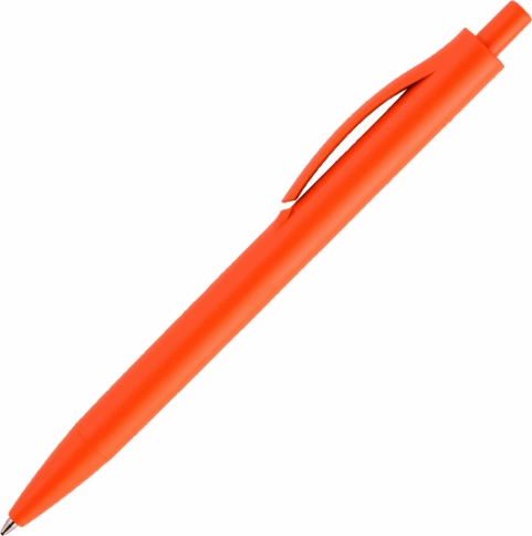 Ручка пластиковая шариковая Vivapens IGLA COLOR, оранжевая фото 2