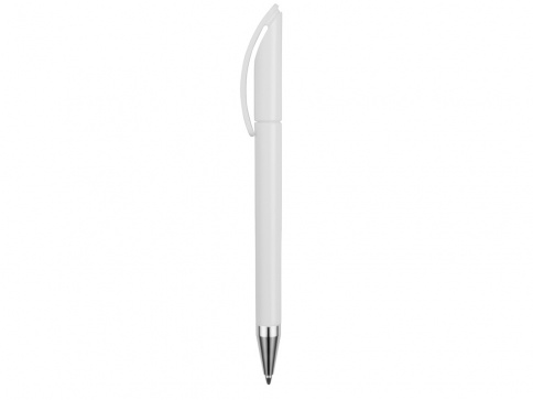 Ручка шариковая Prodir DS3 TPC, белая фото 3