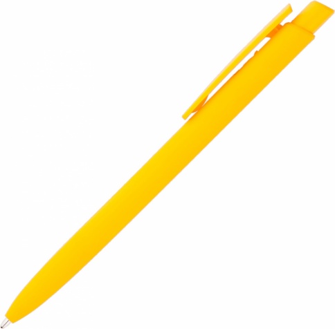 Ручка пластиковая шариковая Vivapens POLO COLOR, жёлтая фото 2