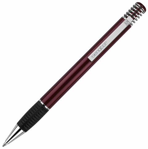 Шариковая ручка Senator Soft Spring, бордовая фото 1