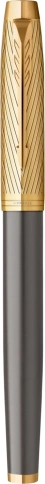 Ручка роллер Parker IM Premium Pioneers T329 (2200955) Arrow Grey GT F; черн. черн.; подар.кор. фото 8