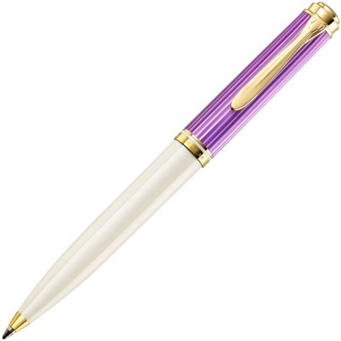 Ручка шариковая Pelikan Souveraen K 600 (PL811910) Violet-White SE  подар.кор.экскл. фото 1