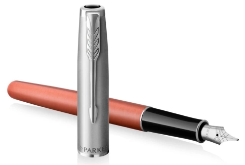 Перьевая ручка Parker Sonnet Essentials SB F545 (CW2169228) LaqOrange CT; F сталь нержавеющая; подар.кор. фото 2