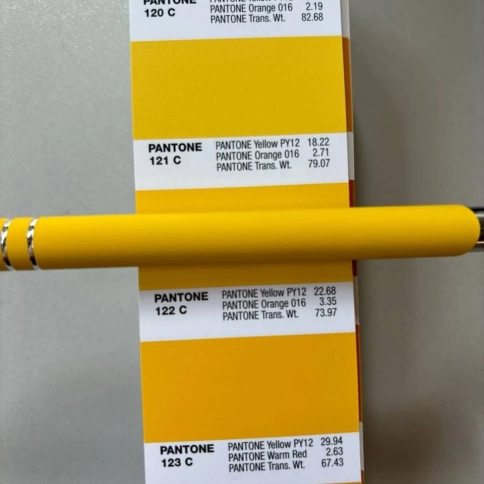 Ручка металлическая шариковая Z-PEN, COSMO Soft Touch, жёлтая фото 3