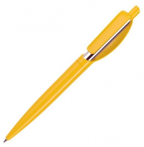 Шариковая ручка Dreampen Doppio Chrome, желтая фото 1