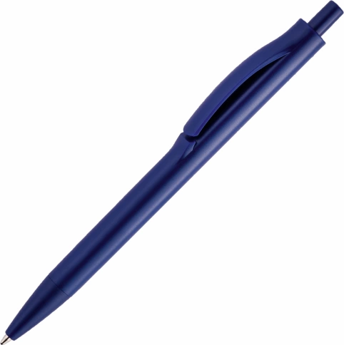 Ручка пластиковая шариковая Vivapens IGLA COLOR, тёмно-синяя фото 1