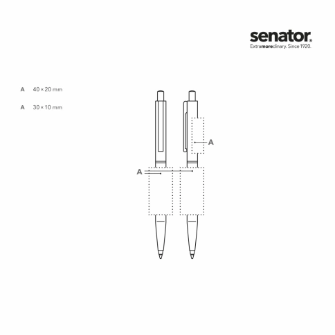 Шариковая ручка Senator Point Polished, чёрная фото 3