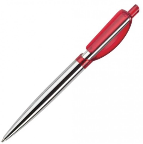 Шариковая ручка Dreampen Doppio Transparent Metal, красная фото 1