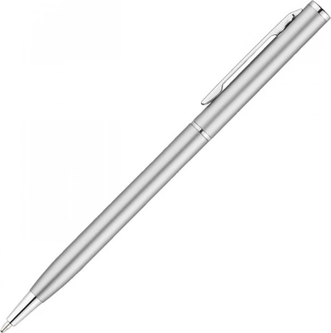 Ручка металлическая шариковая Vivapens Hilton, серебристая фото 2