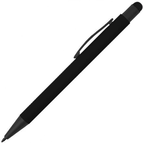Ручка металлическая шариковая Z-PEN, SALT LAKE SOFT, чёрная с чёрными деталями фото 1