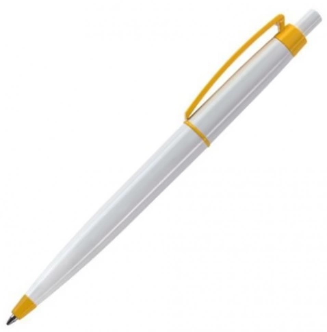 Шариковая ручка Dreampen Primo Classic, бело-жёлтая фото 1