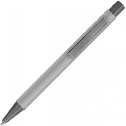 Ручка металлическая шариковая Vivapens MAX SOFT, серебристая фото 2
