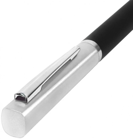 Шариковая ручка Neopen M1, чёрная с серебристым фото 2
